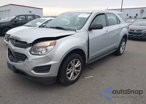 2017 Chevrolet Equinox Ls from USA, damaged, VIN 2GNFLEEK2H6327129